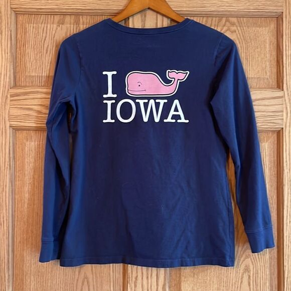 VINEYARD VINES Long Sleeve Tee IOWA - Picture 4 of 8